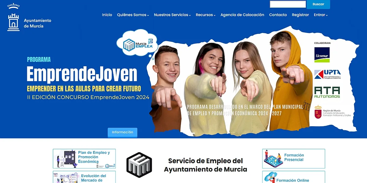 Murcia City Hall -  Employment website