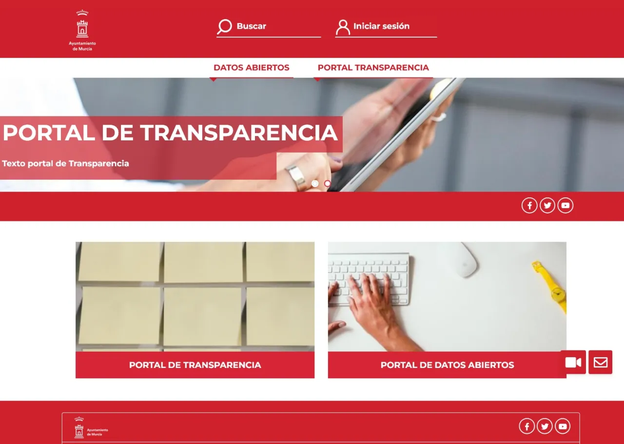 Murcia City Hall -  Employment website