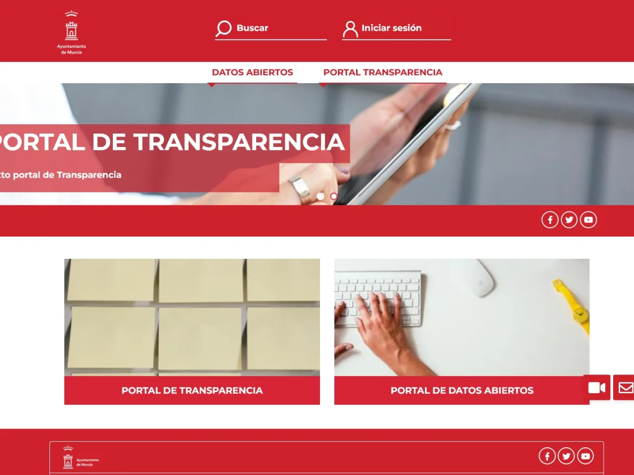 Murcia City Hall -  Employment website